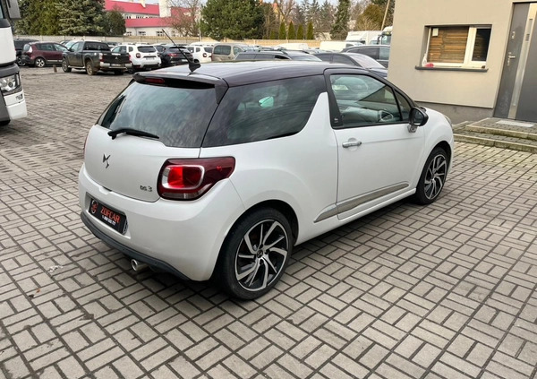 Citroen DS3 cena 15500 przebieg: 124423, rok produkcji 2016 z Ozorków małe 154